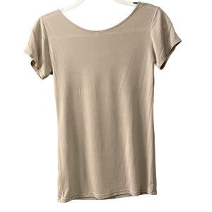 Uniqlo AIRism Scoop Neck Short-Sleeve Tee Sz M